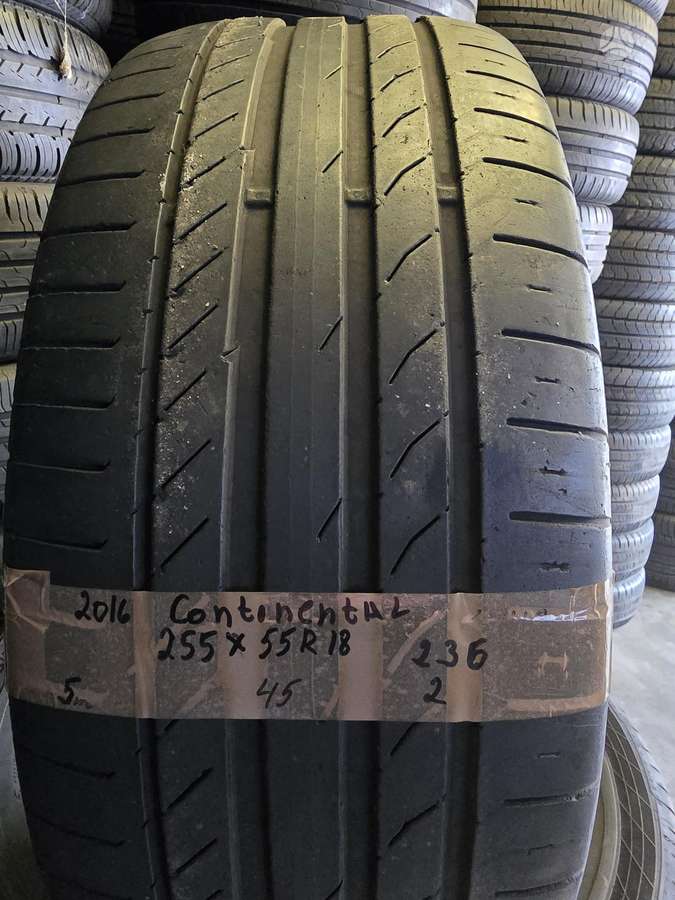 Continental, summer 255/55 R18