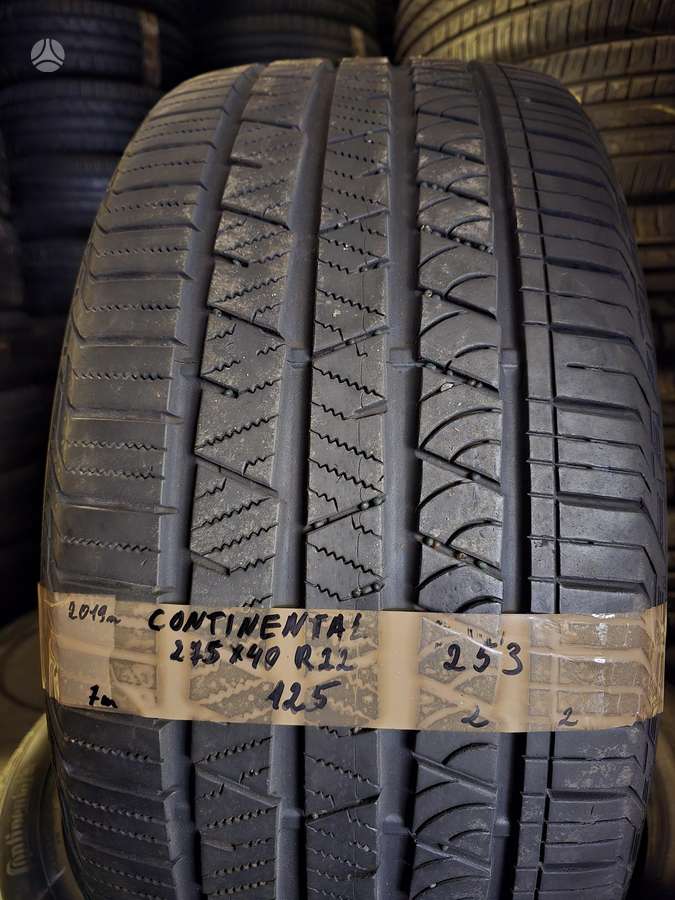 Continental, summer 275/40 R22