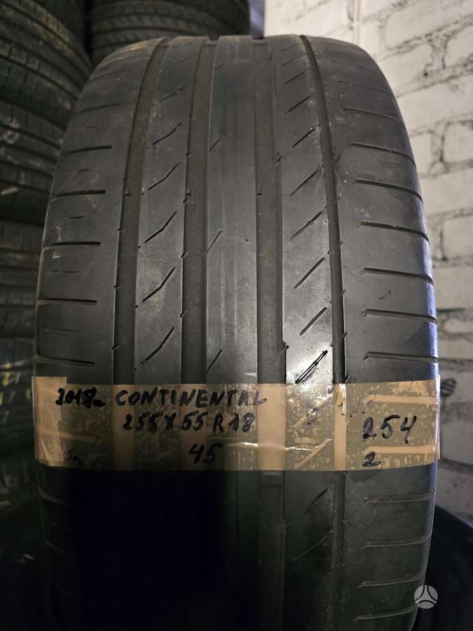 Continental, vasaras 255/55 R18