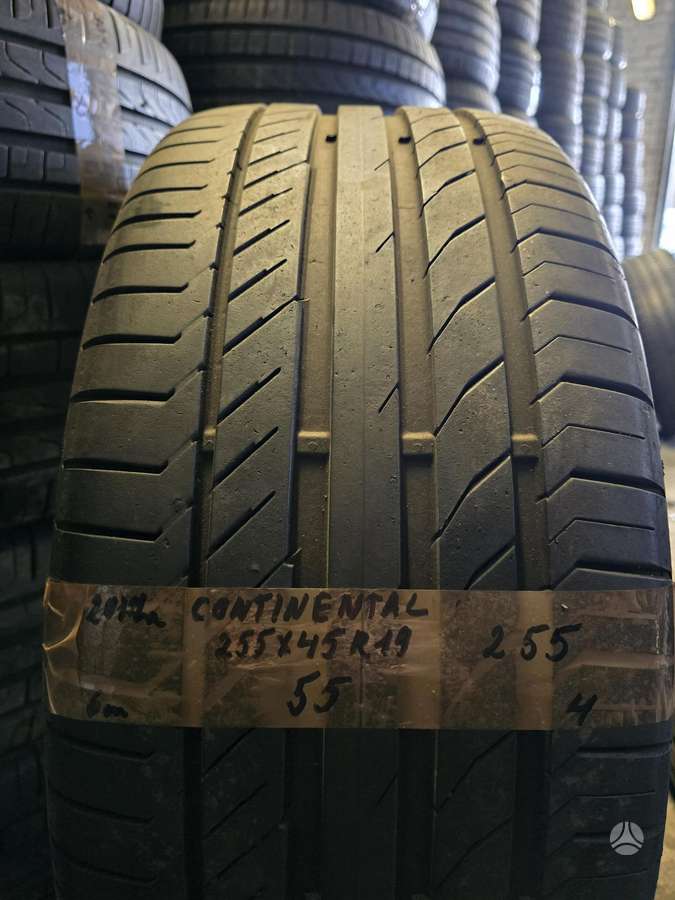 Continental, vasarinės 255/45 R19