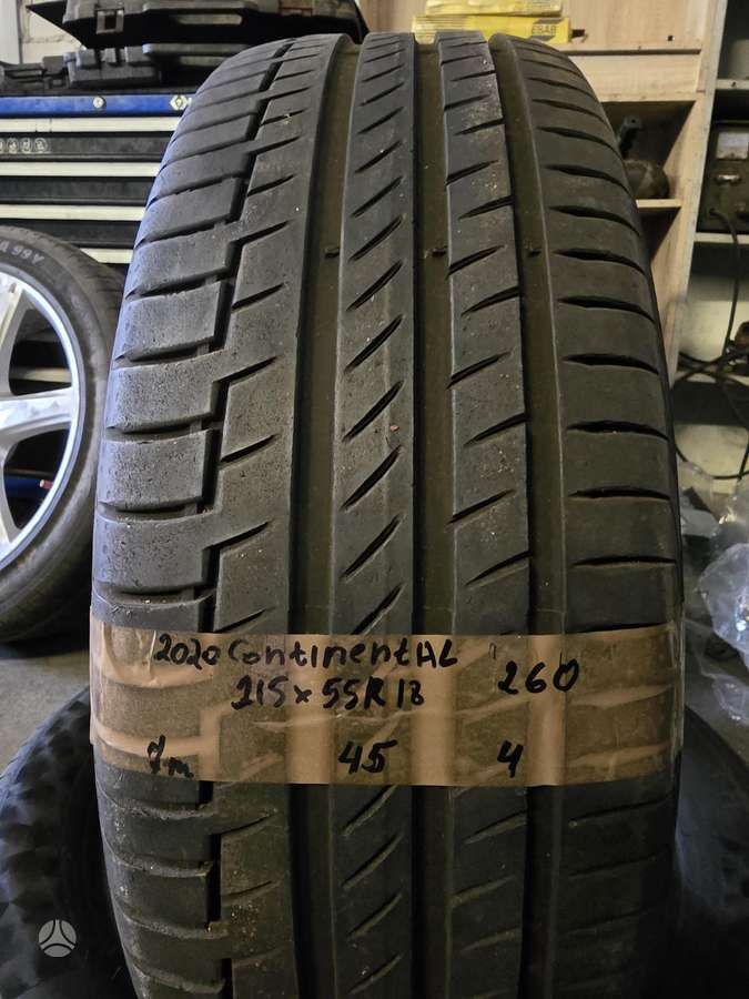Continental, летние 215/55 R18