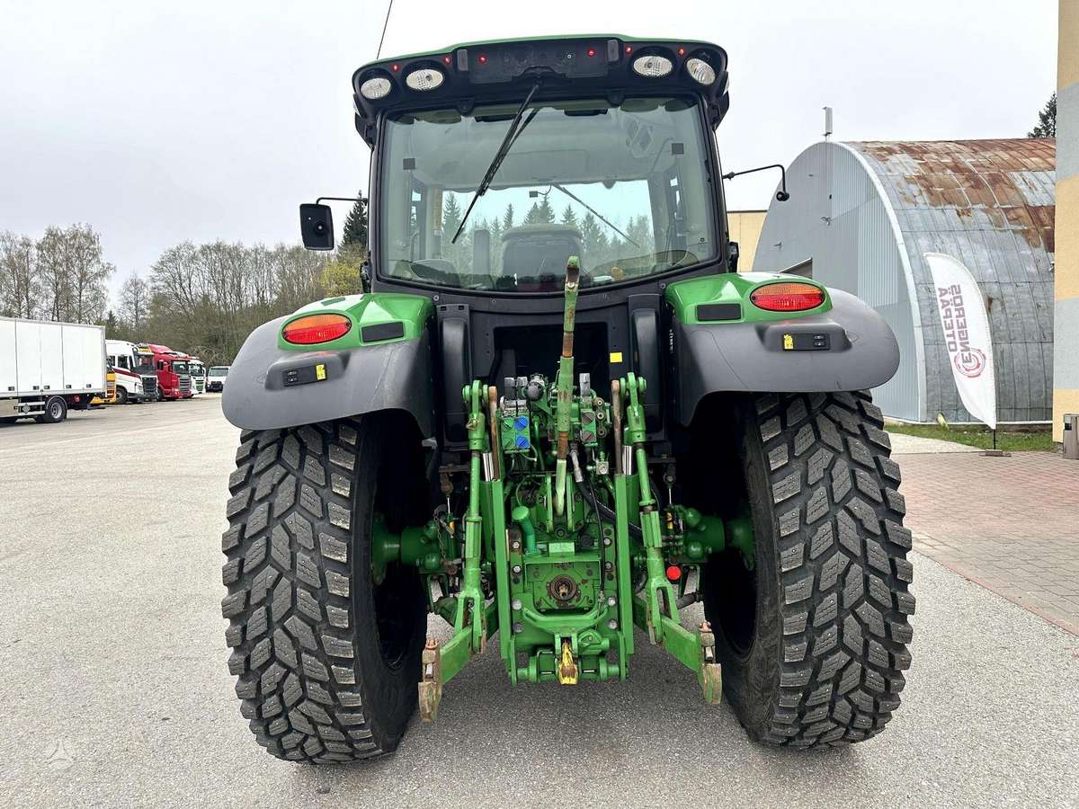 John Deere 6125R + Trima Front Loader +3., traktoriai