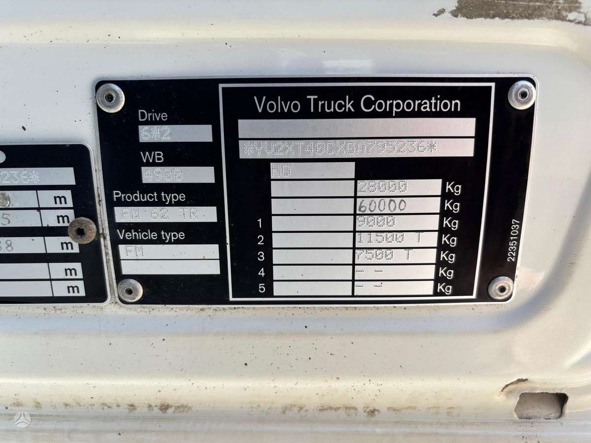 Volvo FM500, рефрижераторы