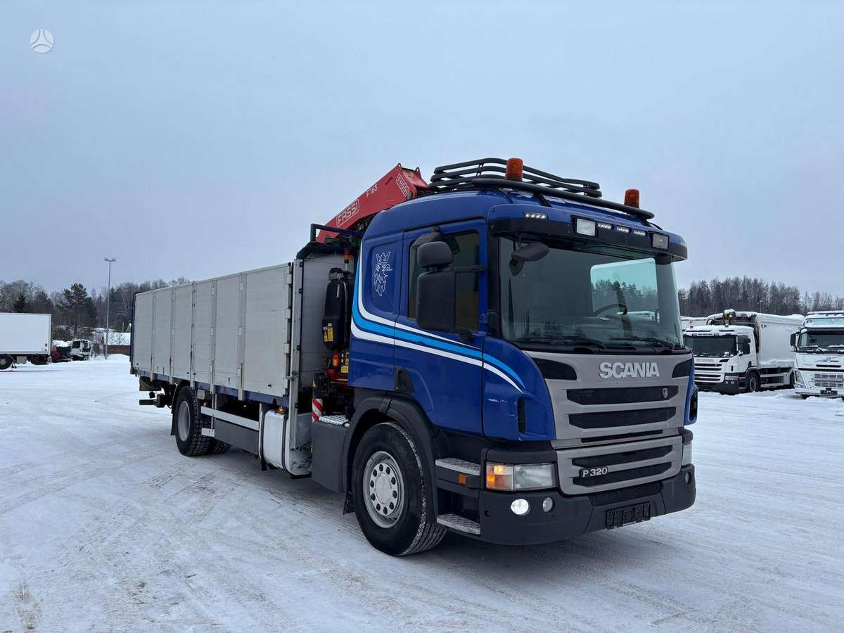 Scania P320, su kranu