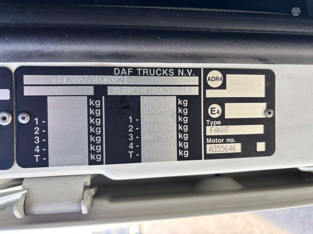 DAF XF 530, рефрижераторы