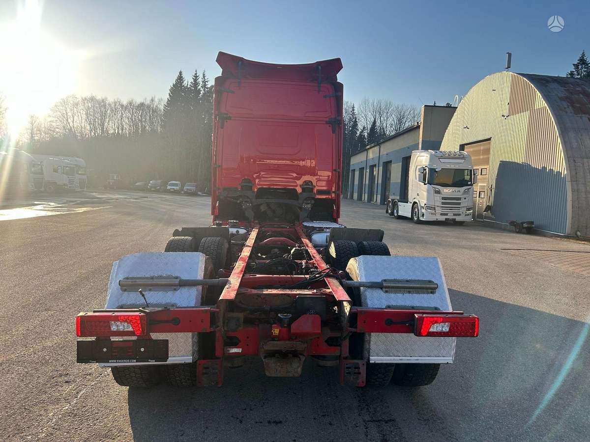 Scania R650, važiuoklės