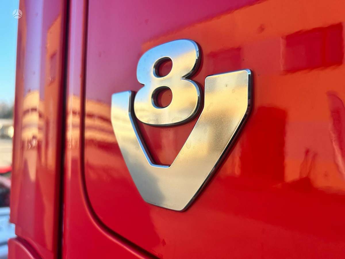 Scania R650, važiuoklės