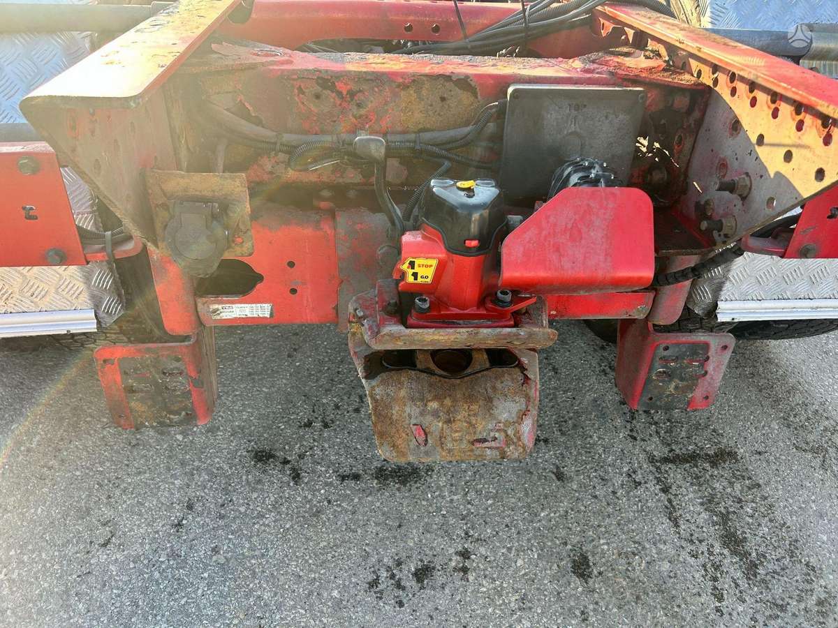 Scania R650, važiuoklės