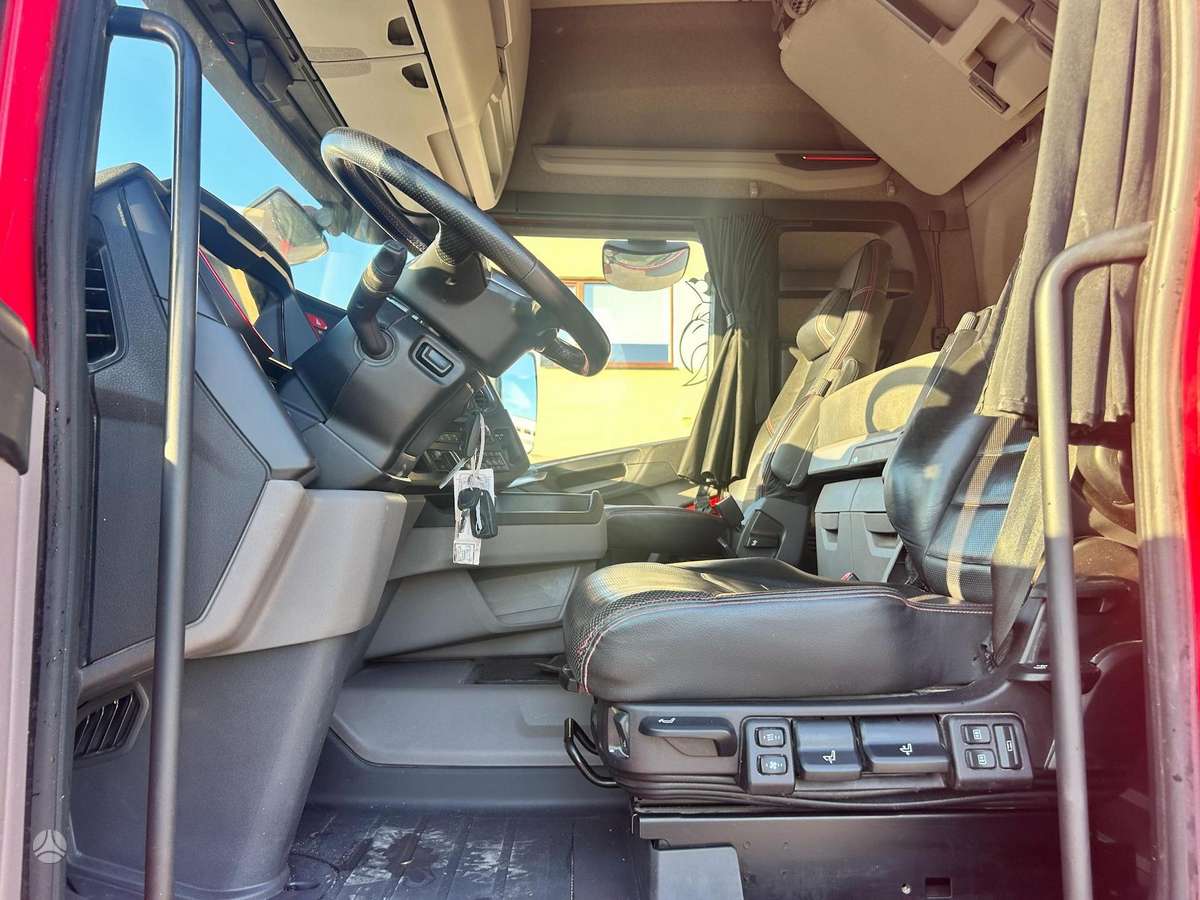 Scania R650, važiuoklės