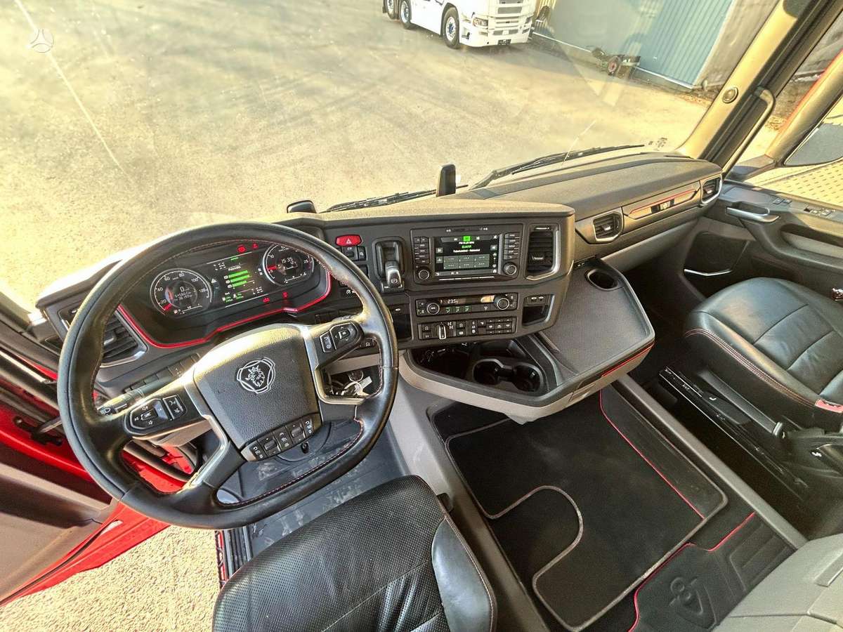 Scania R650, važiuoklės