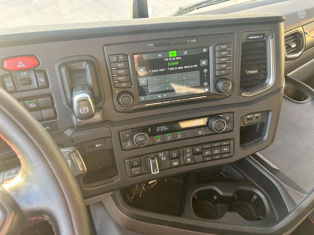 Scania R650, važiuoklės