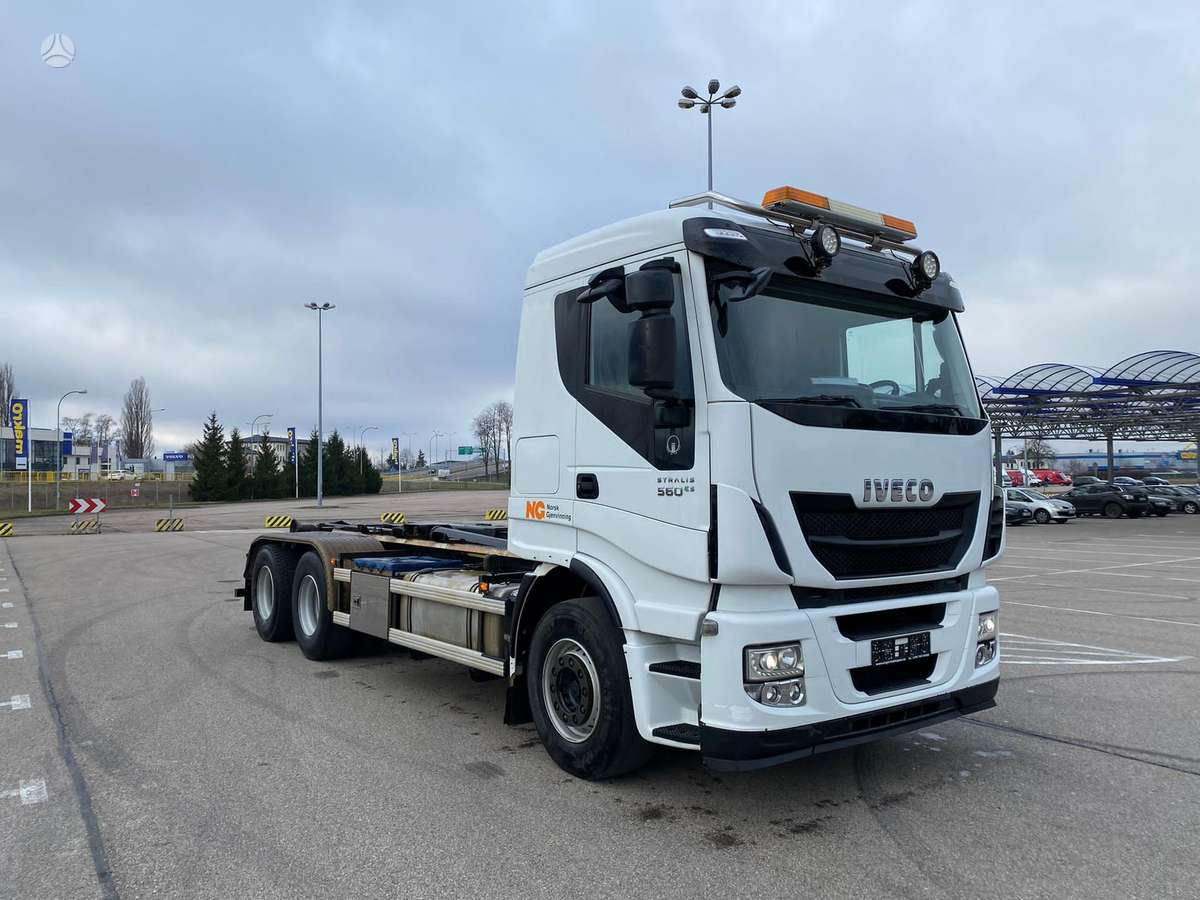 Iveco STRALIS 560, hooklift trucks