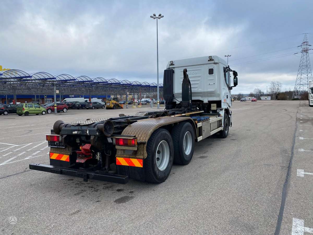 Iveco STRALIS 560, hooklift trucks