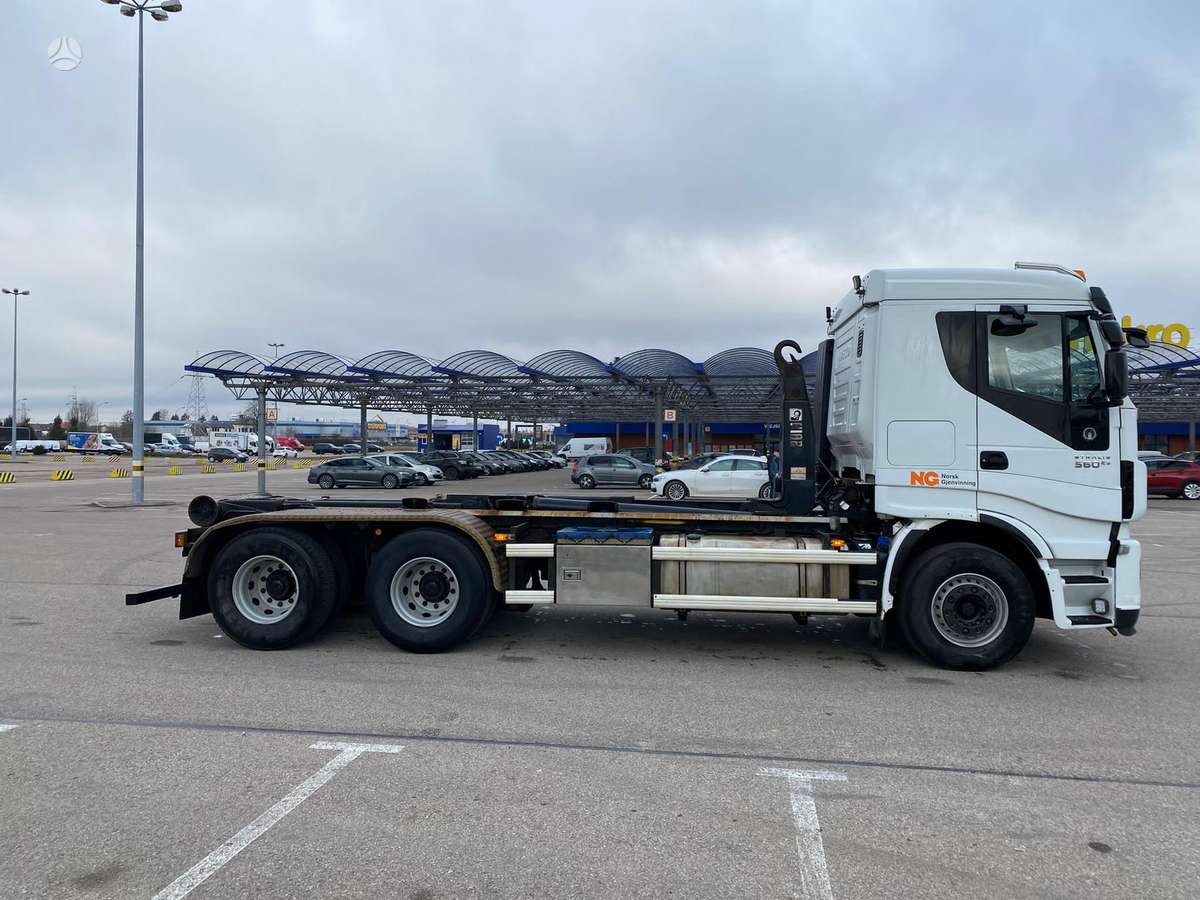 Iveco STRALIS 560, hooklift trucks