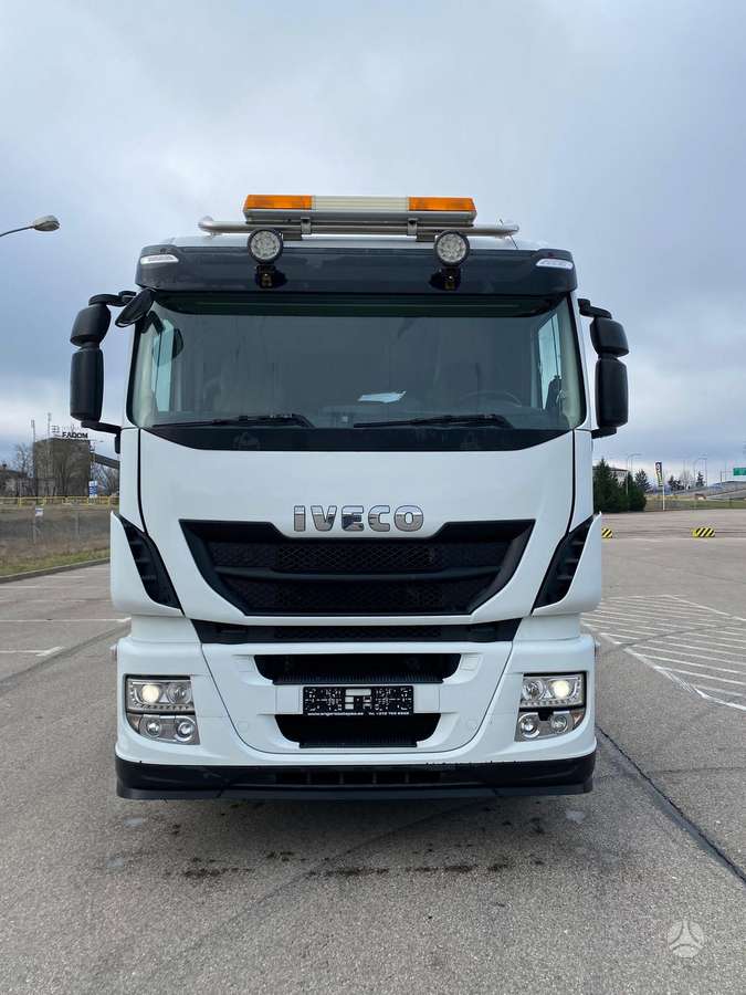 Iveco STRALIS 560, самосвалы с прицепoм