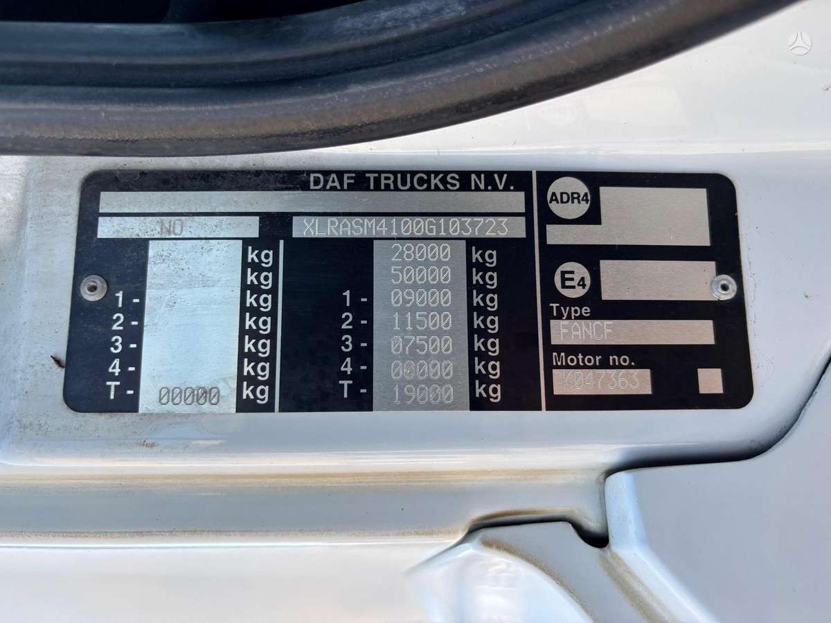 DAF CF440, refrigerated trucks