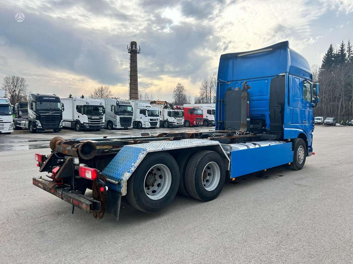 DAF XF510, самосвалы с прицепoм
