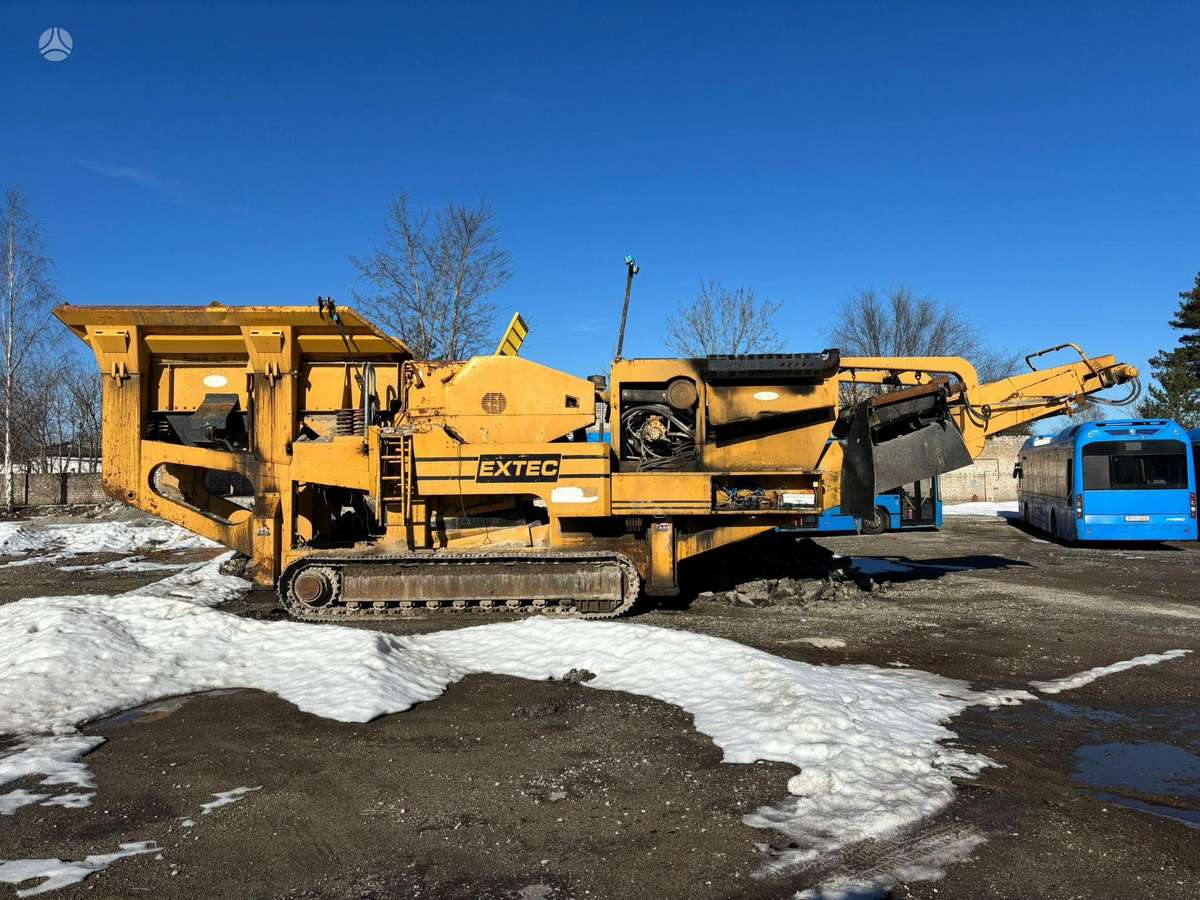 Extec C 12, камнедробилки