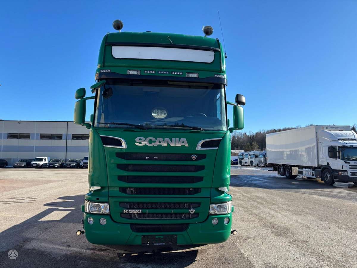 Scania R580, važiuoklės