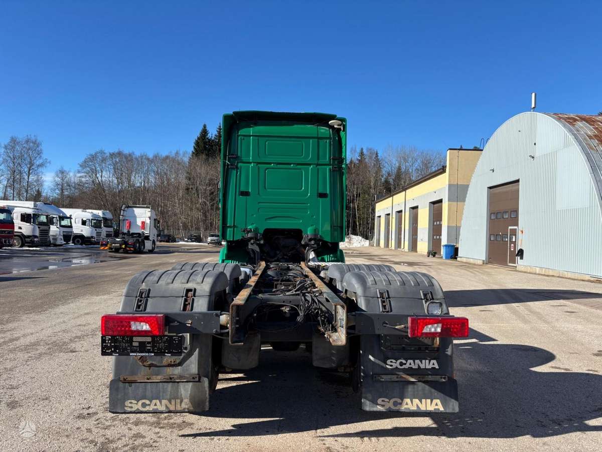 Scania R580, važiuoklės