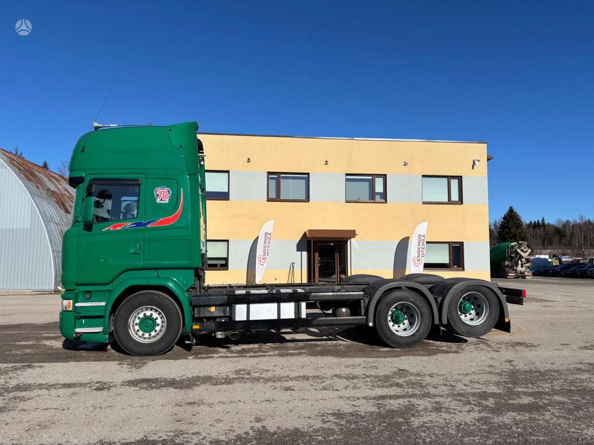 Scania R580, važiuoklės
