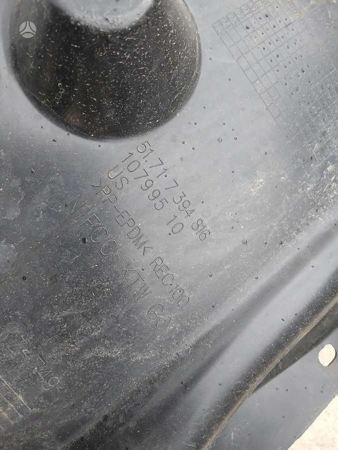 BMW X3, 7394816, Desines puses r side
