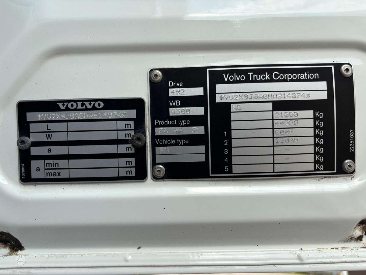 Volvo FM 330, рефрижераторы