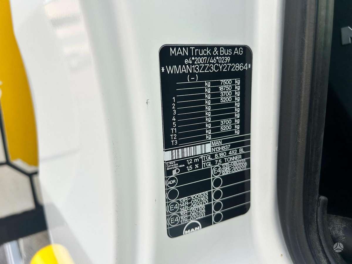 MAN TGL8.180, other