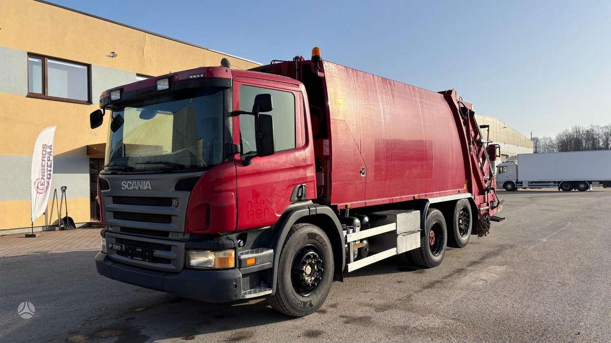 Scania P320, мусоровозы