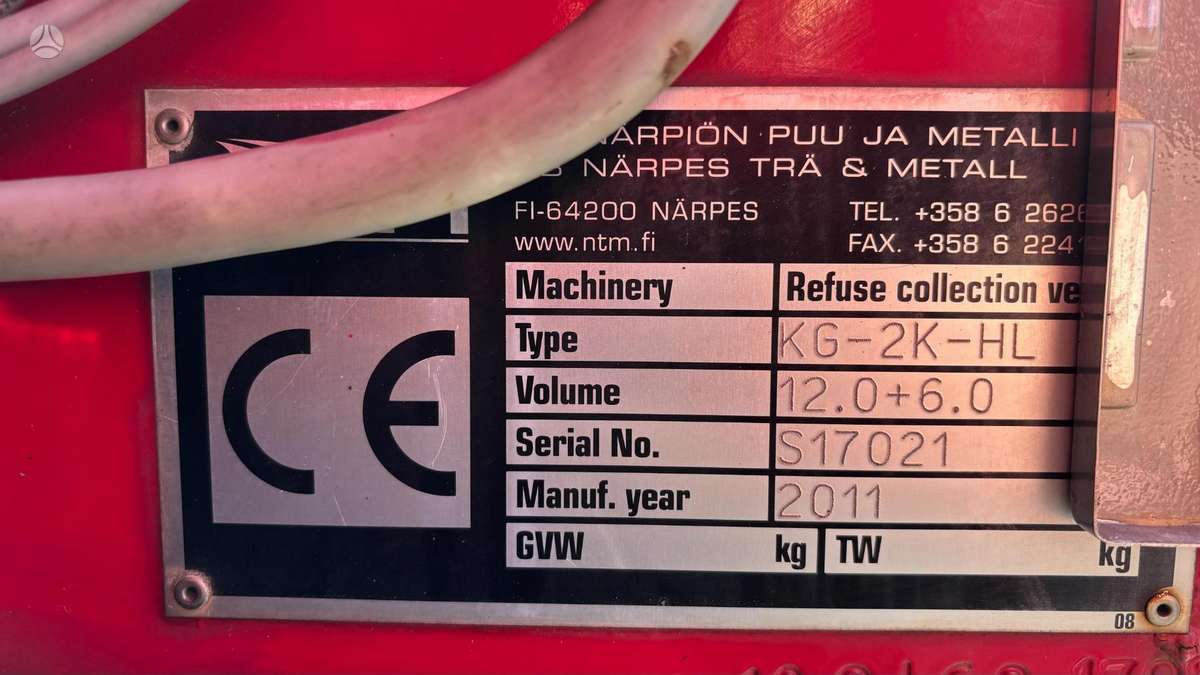 Scania P320, мусоровозы