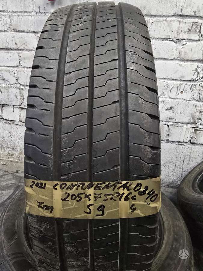 Continental, vasarinės 205/75 R16