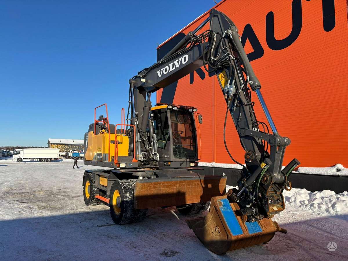 Volvo EW 160 E, экскаваторы