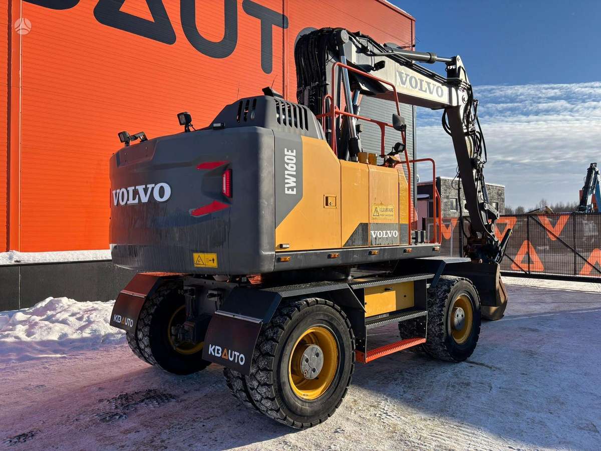 Volvo EW 160 E, экскаваторы