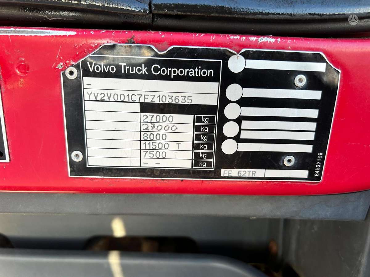 Volvo FE320, šiukšliavežiai