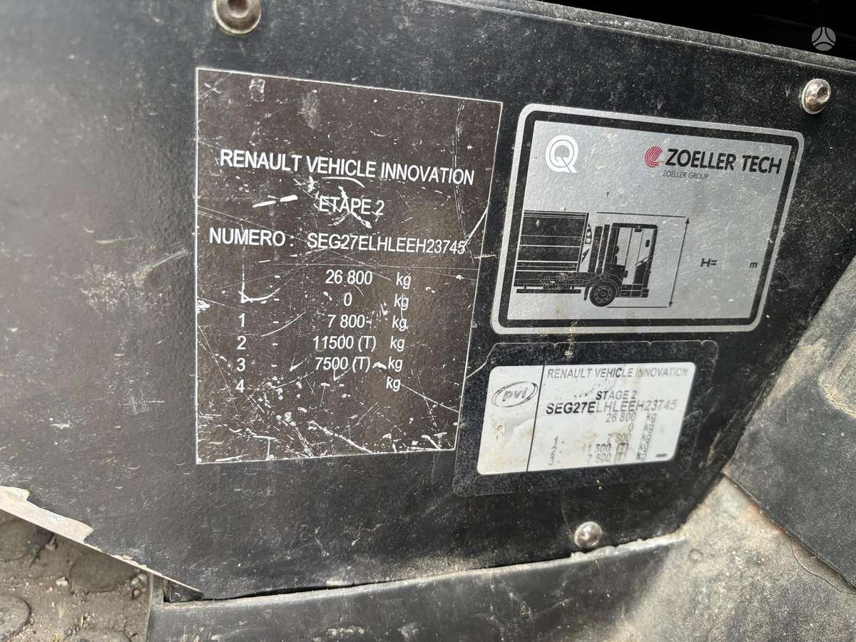 Renault Dennis Eagle, мусоровозы