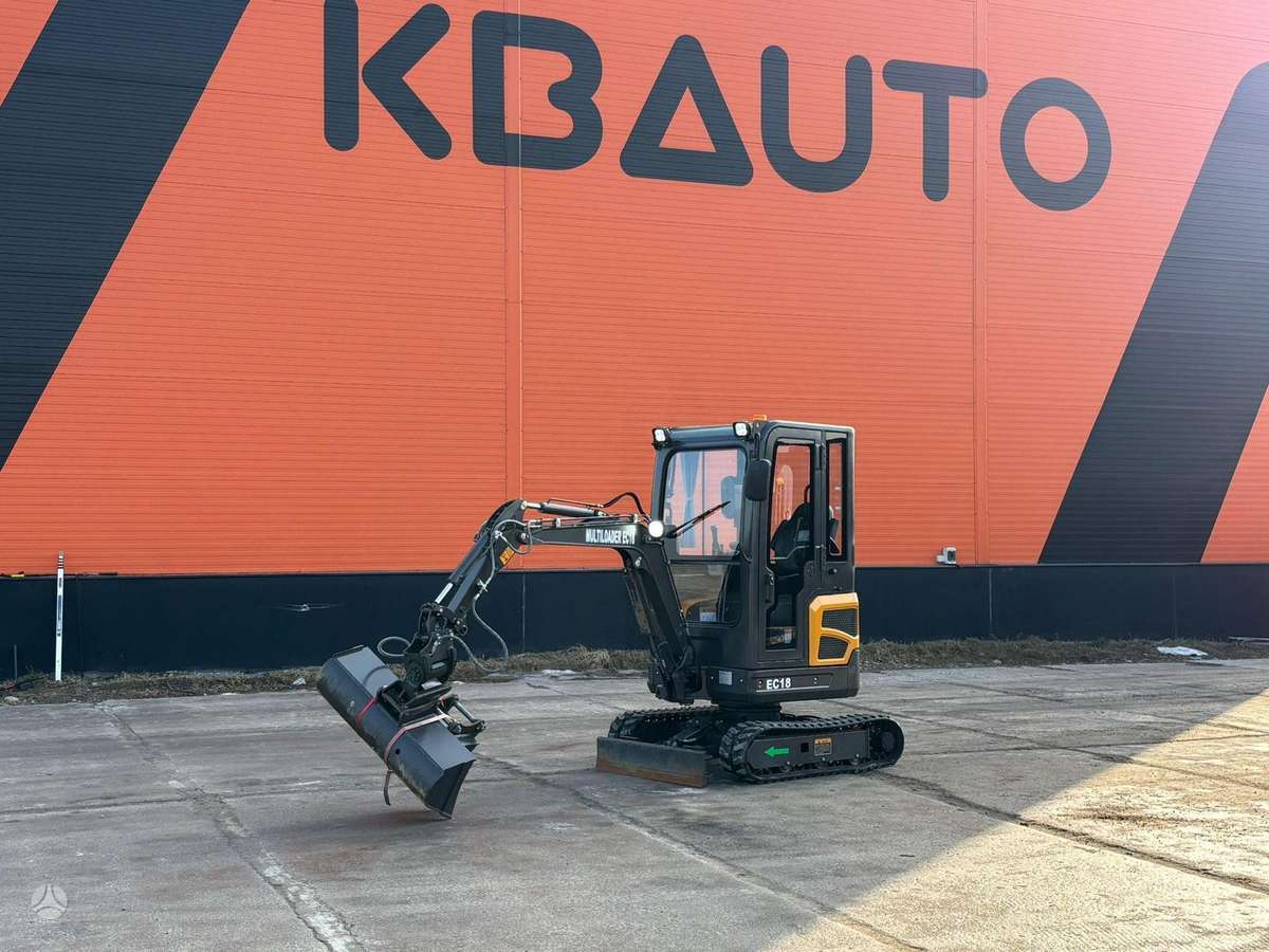-Kita- Multiloader EC18, mini ekskavatori