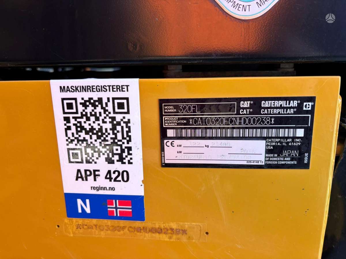 Caterpillar 320 FL, экскаваторы