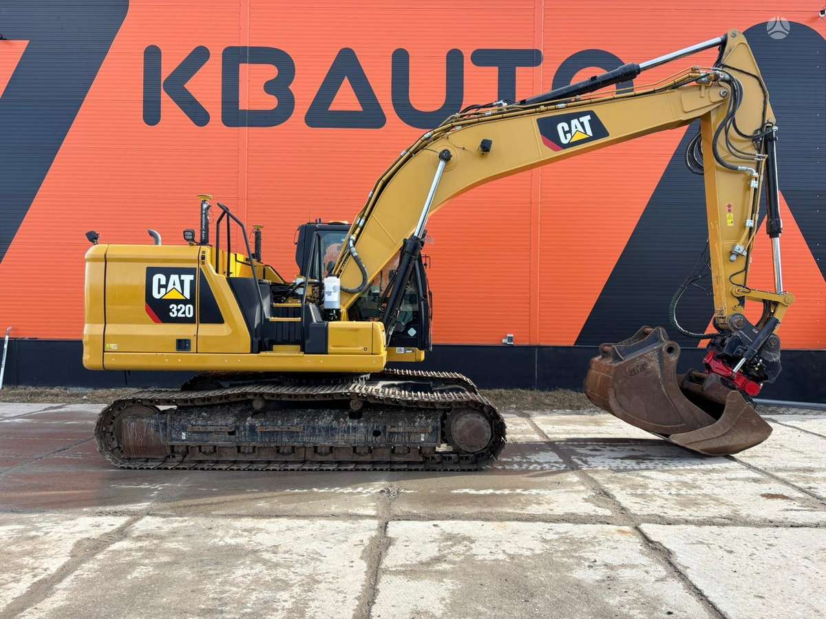 Caterpillar 320, экскаваторы