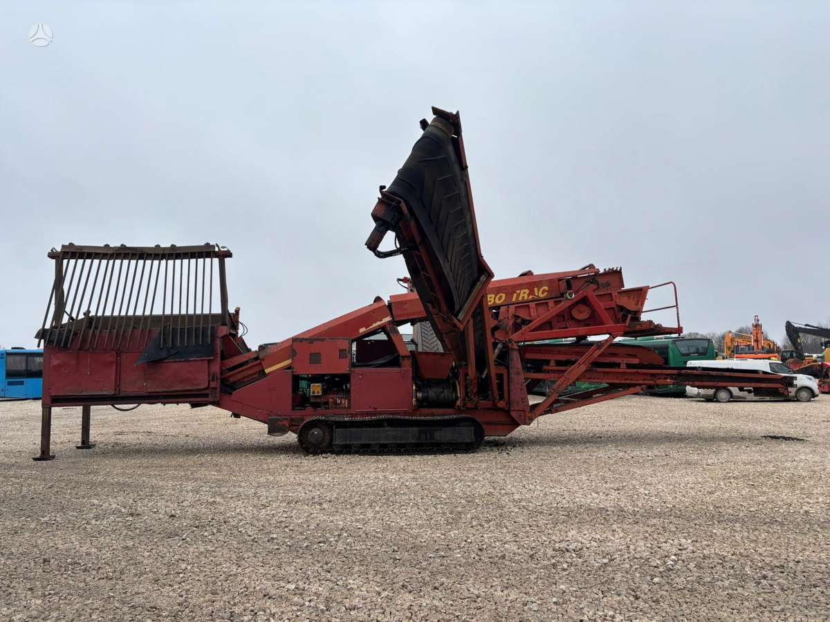 Extec 5000 Turbo Trac, screening