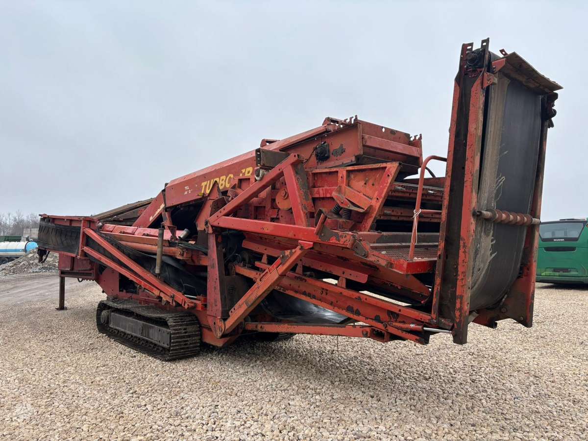 Extec 5000 Turbo Trac, screening