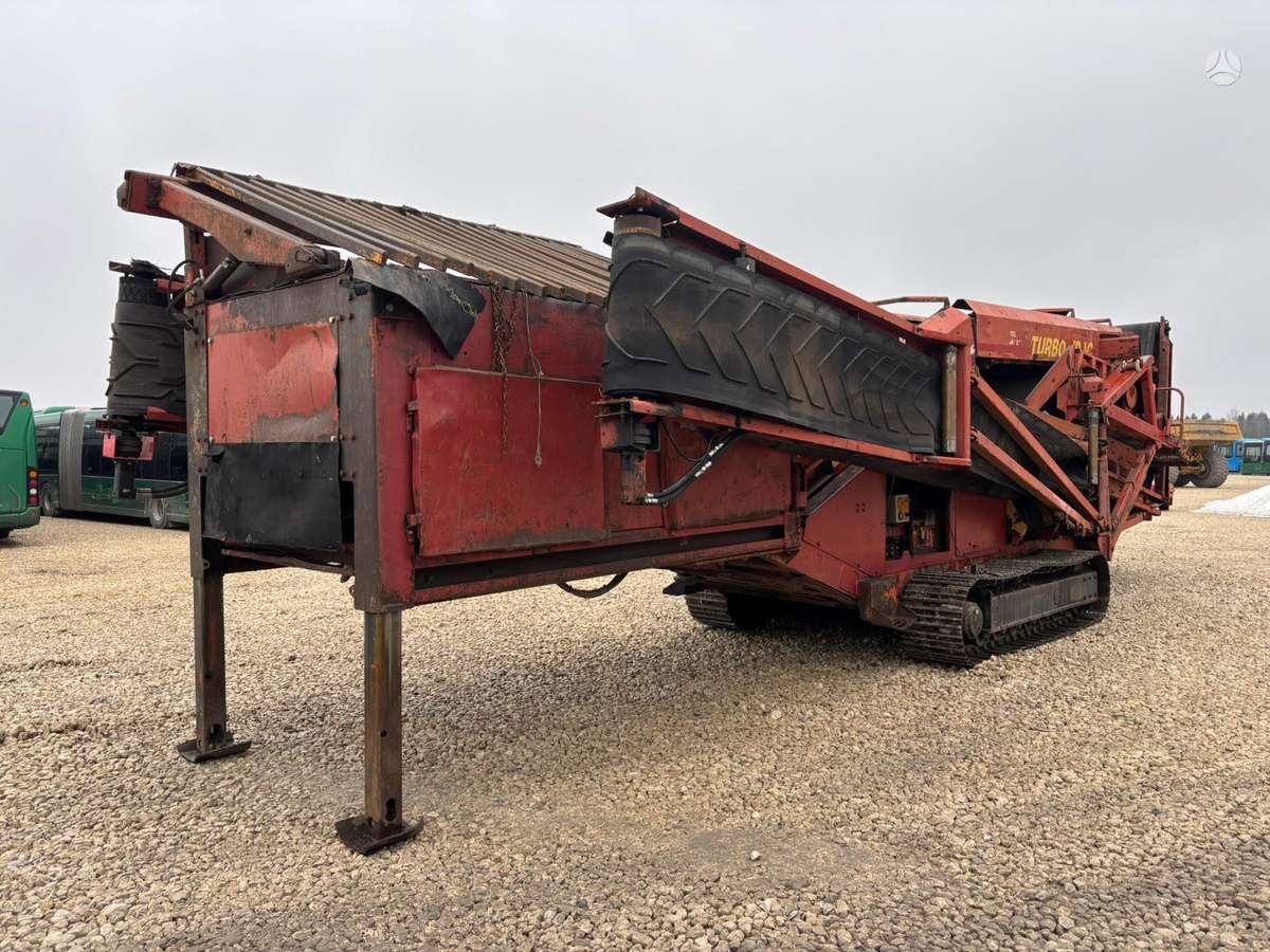 Extec 5000 Turbo Trac, screening