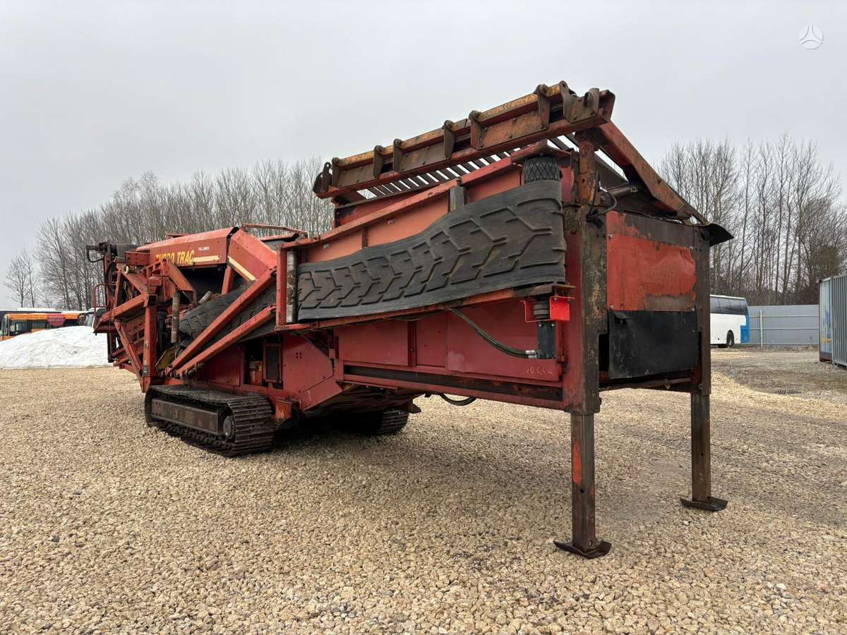 Extec 5000 Turbo Trac, screening