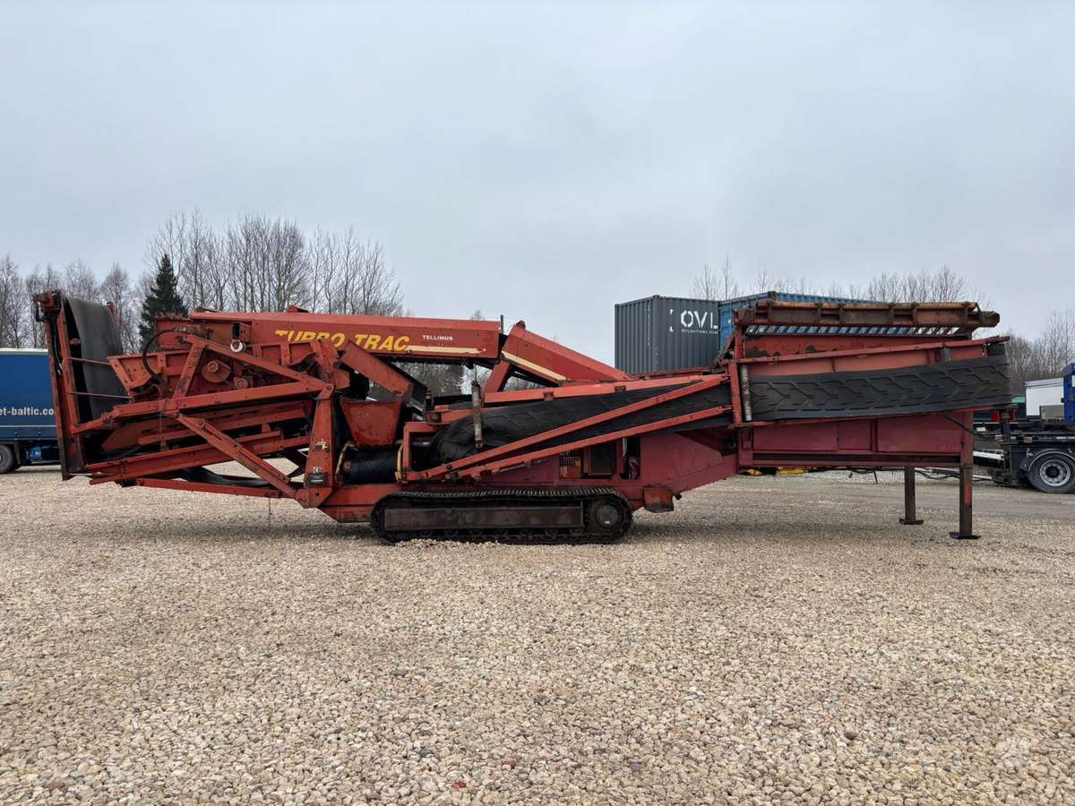 Extec 5000 Turbo Trac, screening