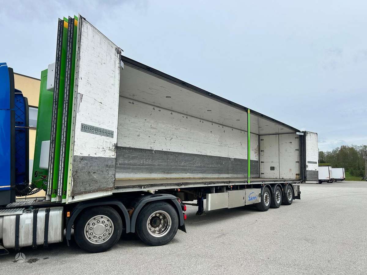 Ekeri SIDE OPENING + LAST AXLE STEERING + BOX, box / van type