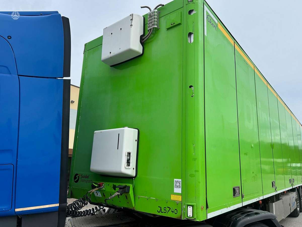 Ekeri SIDE OPENING + LAST AXLE STEERING + BOX, box / van type