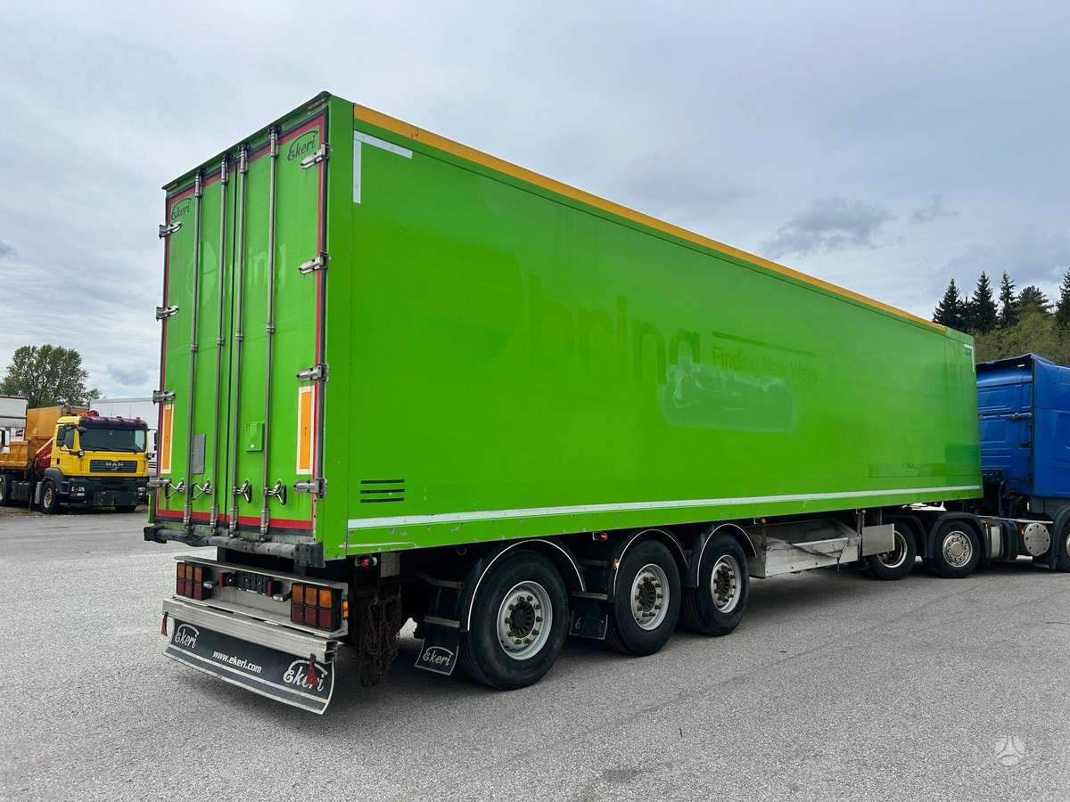 Ekeri SIDE OPENING + LAST AXLE STEERING + BOX, box / van type