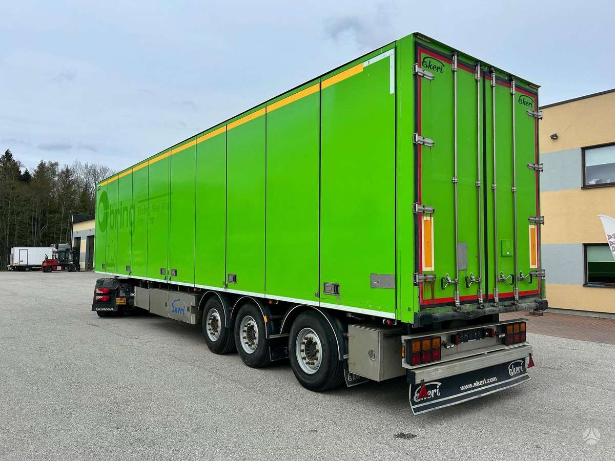 Ekeri SIDE OPENING + LAST AXLE STEERING + BOX, box / van type
