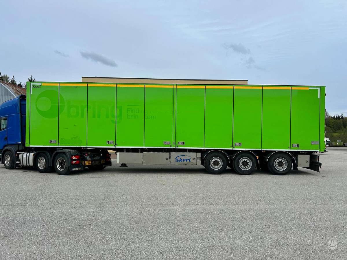 Ekeri SIDE OPENING + LAST AXLE STEERING + BOX, box / van type