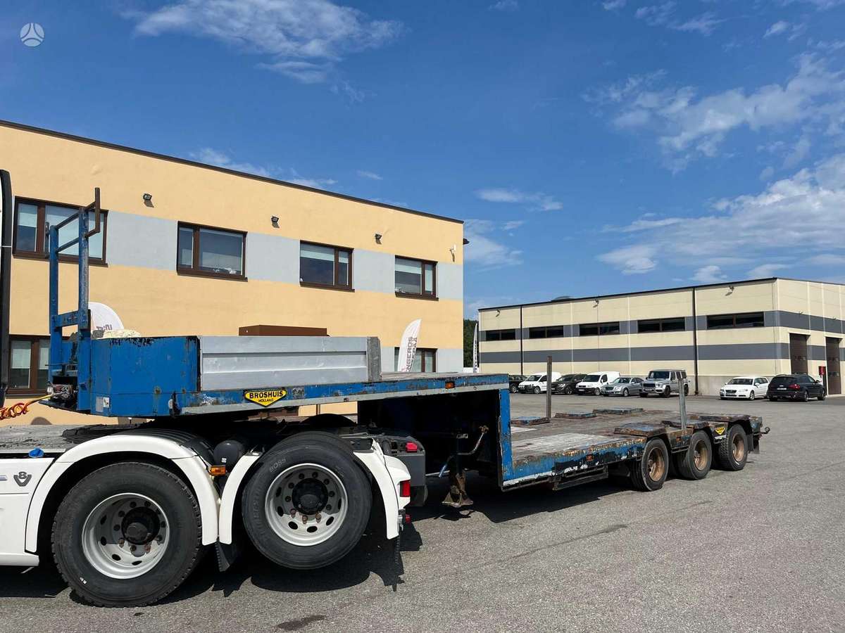 Broshuis JUMBO + EXTENDABLE + STEERING AXLE, другое