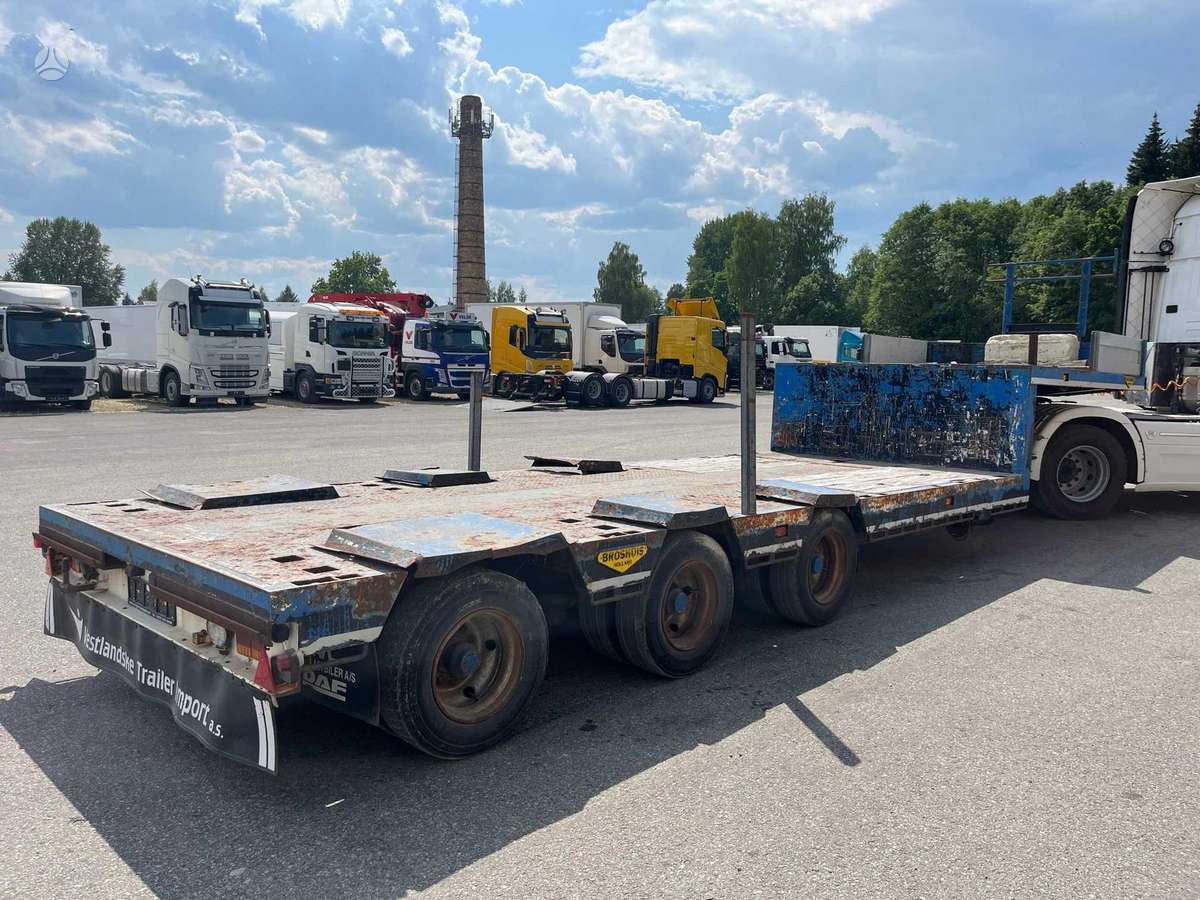 Broshuis JUMBO + EXTENDABLE + STEERING AXLE, другое